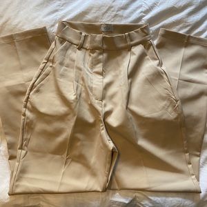 Oh Polly Cream Trousers